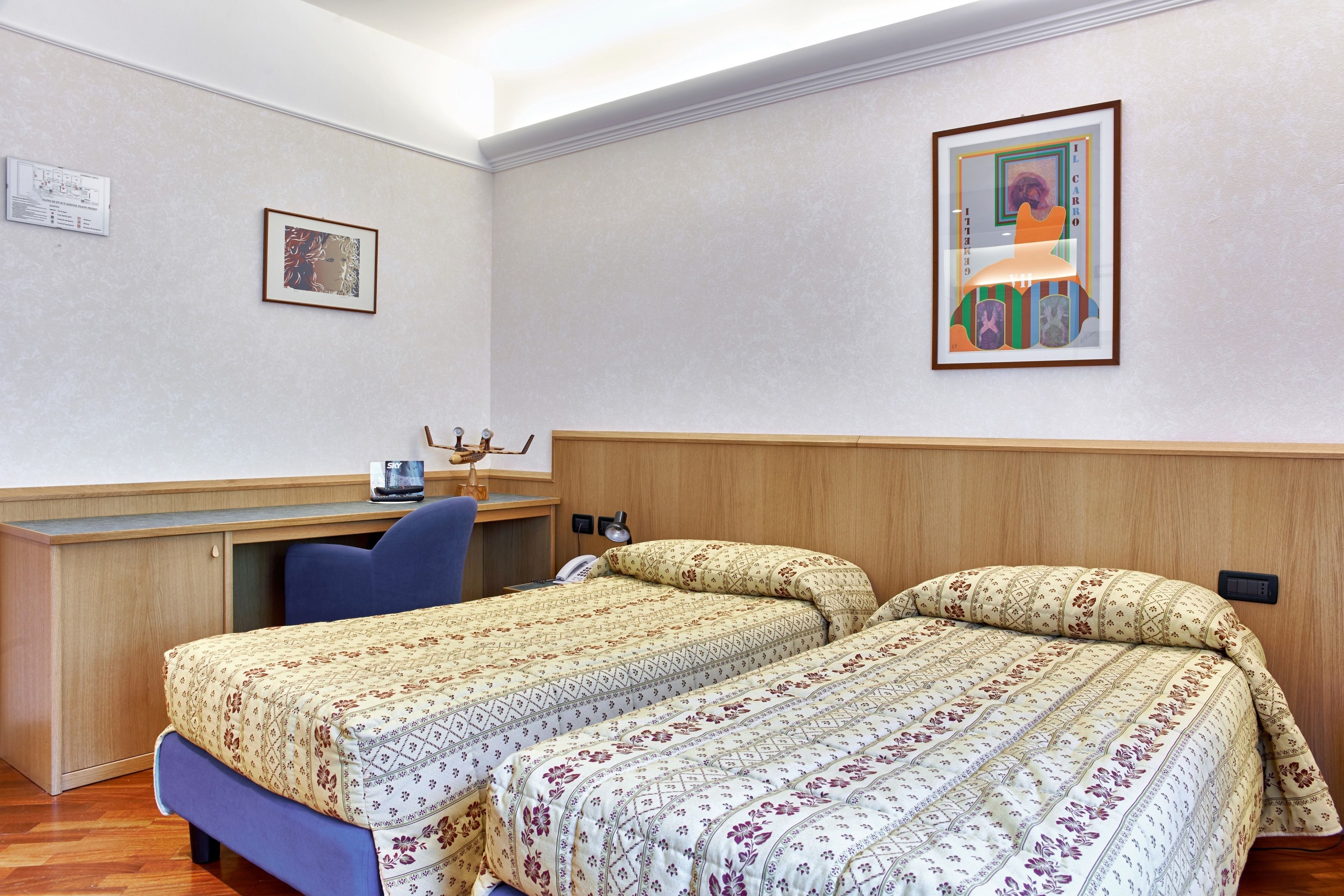 Frette Italian sheets, Select Comfort beds, desk, soundproofing