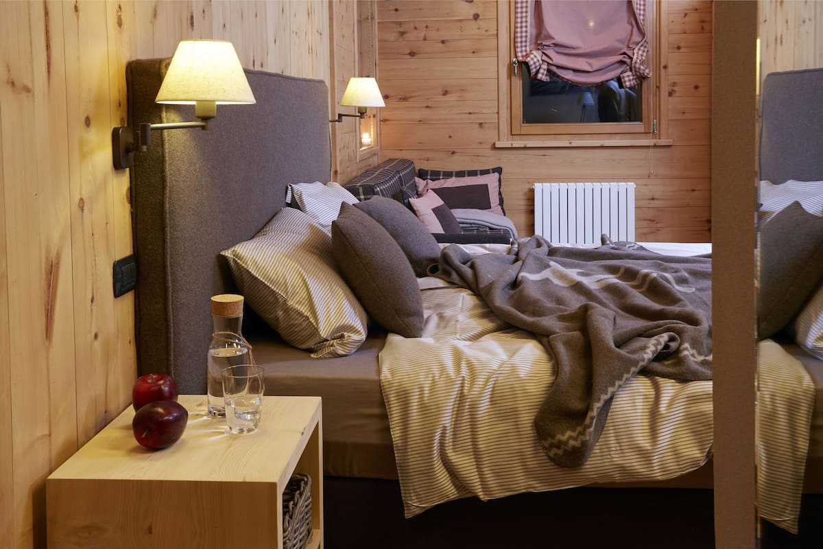 1 slaapkamer, een minibar, een kluis op de kamer