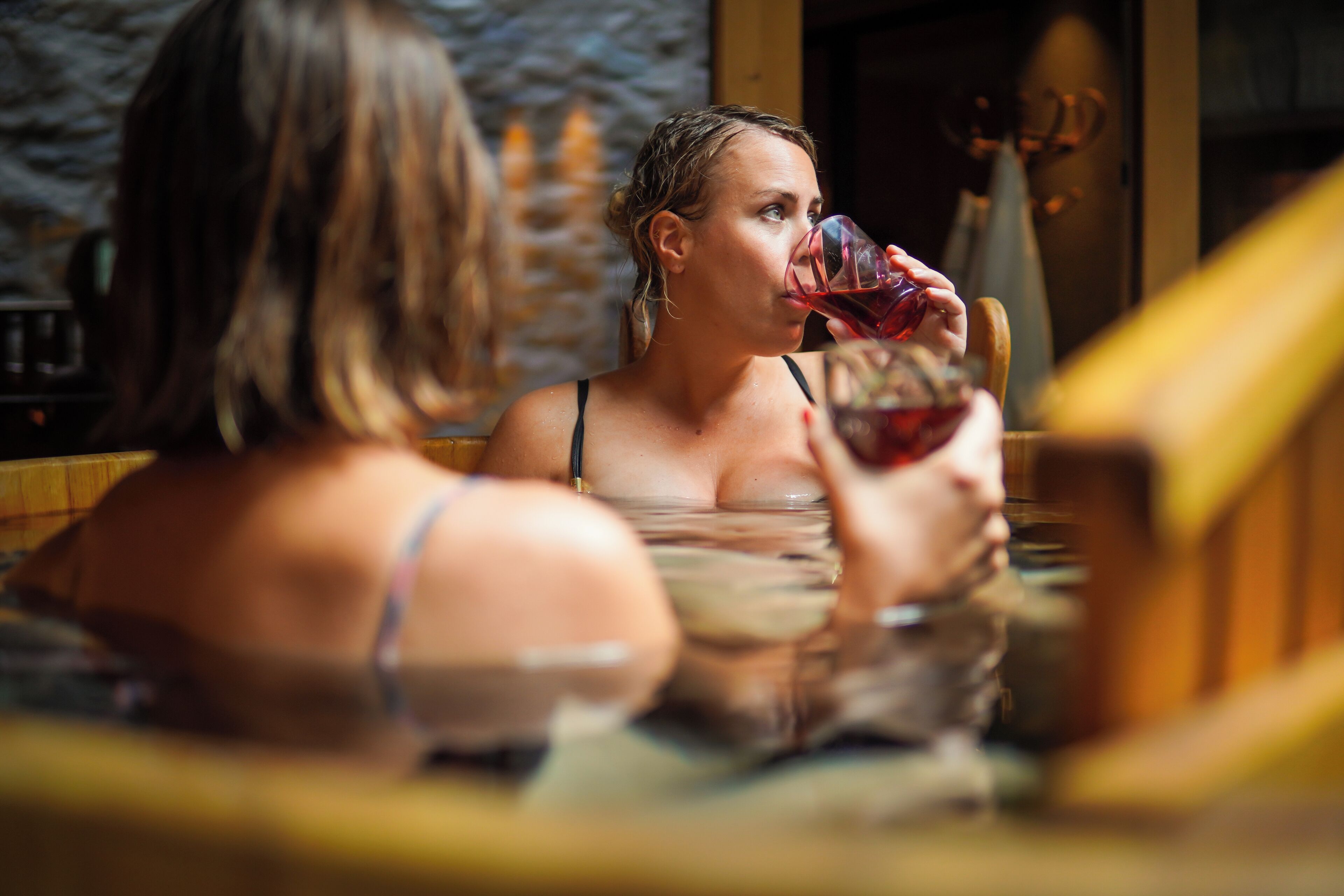 Couples treatment room(s), sauna, steam room