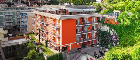 Fassade der Unterkunft