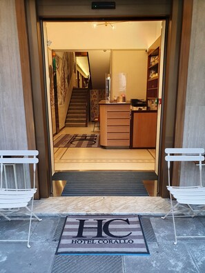 Ingresso della struttura