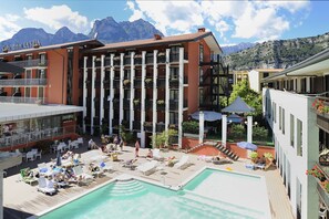 Aerial view - Club Hotel la Vela (Nago-Torbole)