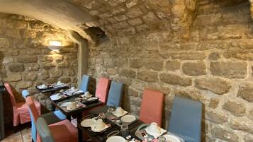 Daily buffet breakfast (EUR 12 per person)