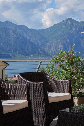 Terrace/patio - Hotel Peler (Malcesine)