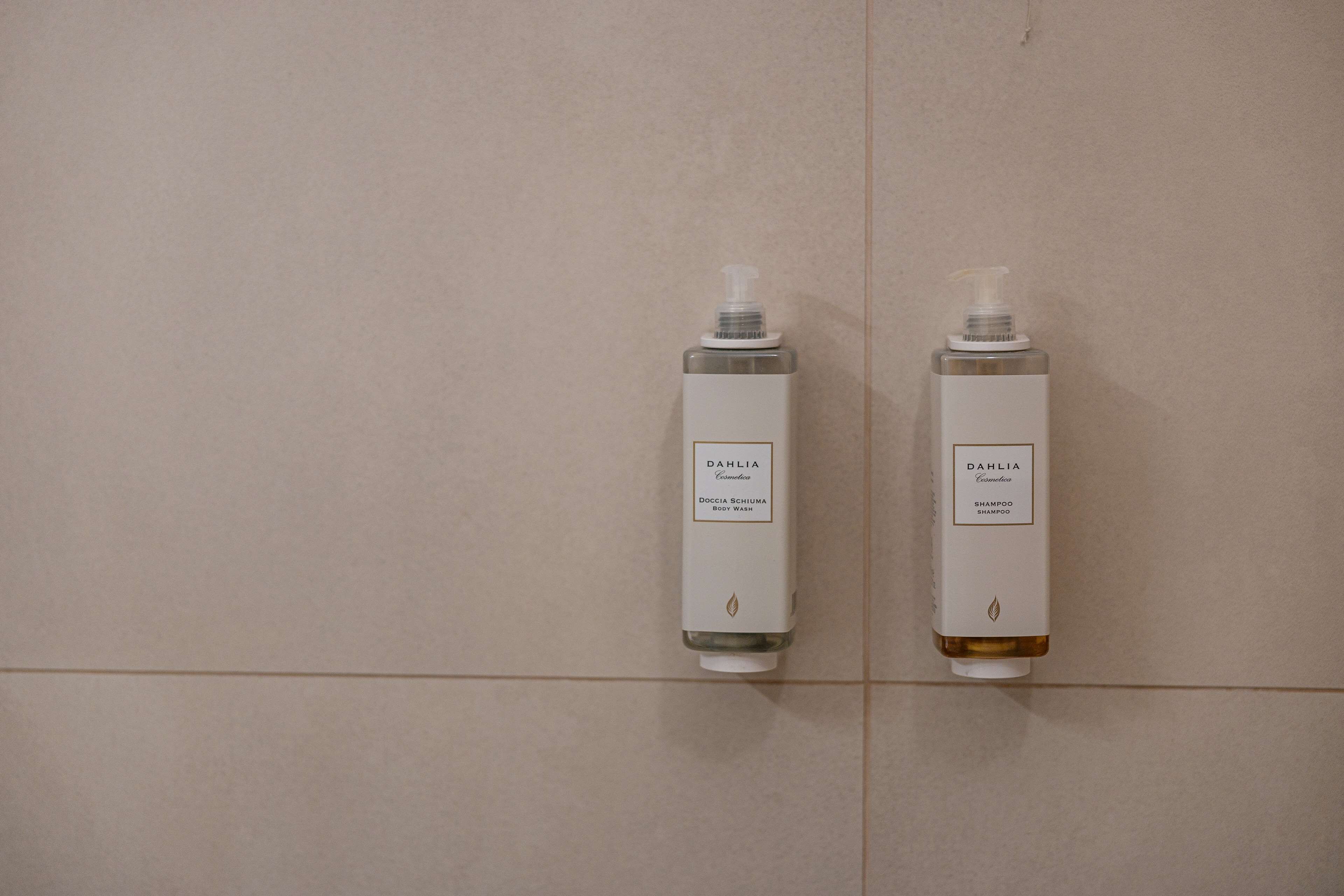 free toiletries, hair dryer, bidet, towels