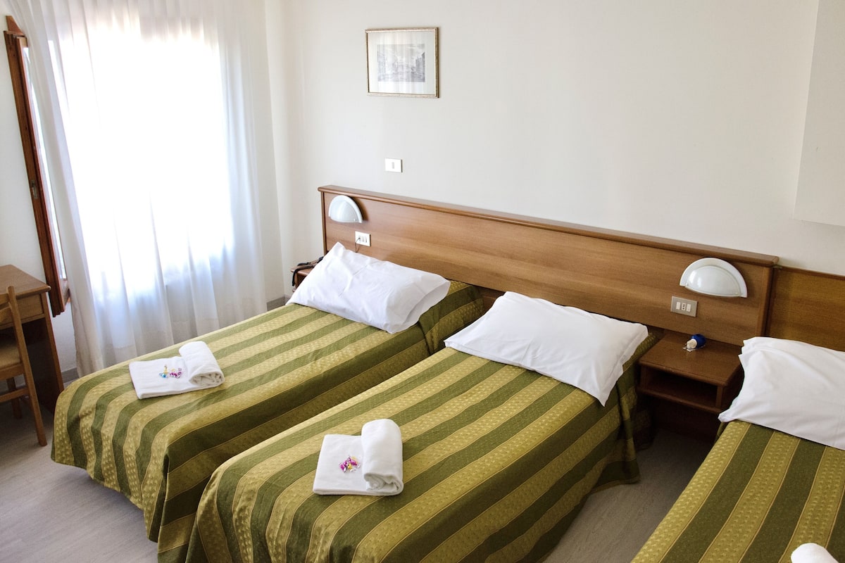 Triple Room | Down comforters, pillowtop beds, blackout drapes, iron/ironing board