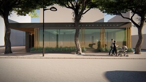 Façade de l’hébergement