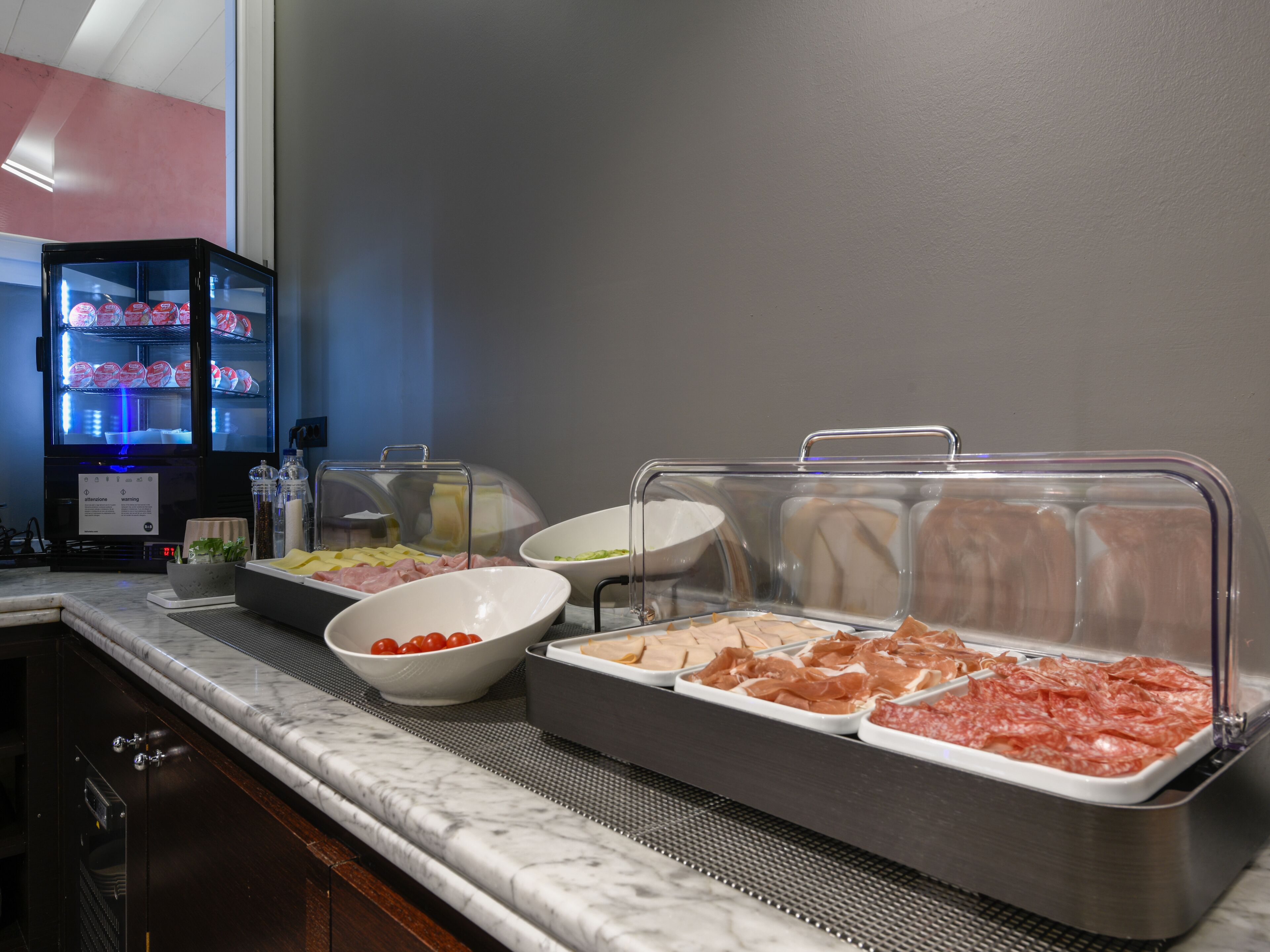 daily buffet breakfast (eur 9.50 per person)