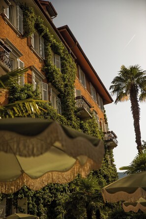 Fassade der Unterkunft