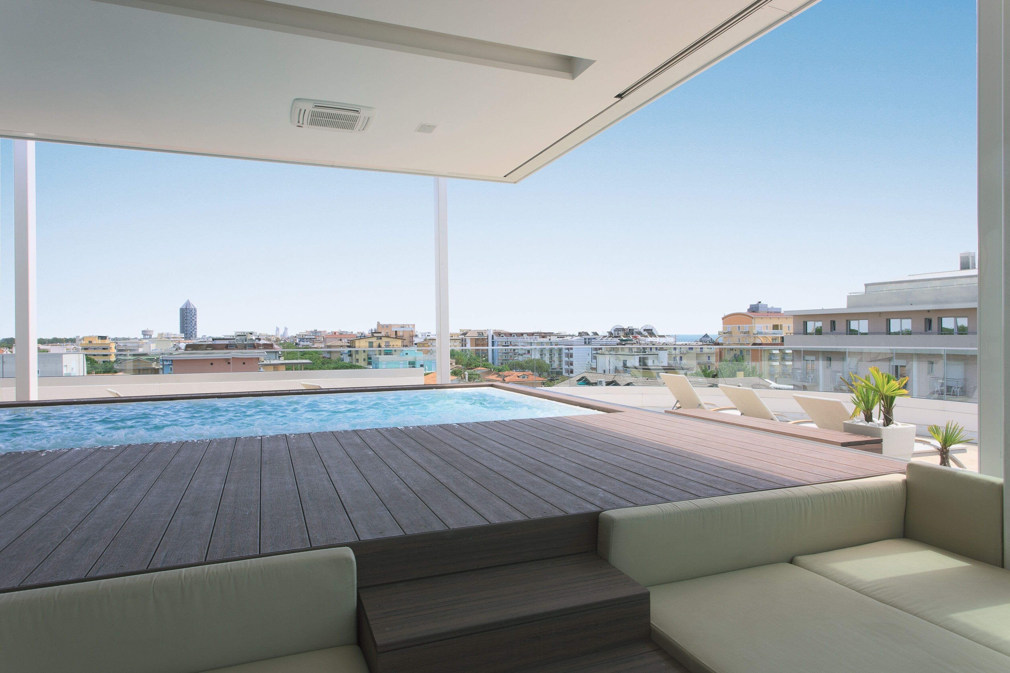 indoor pool, outdoor pool