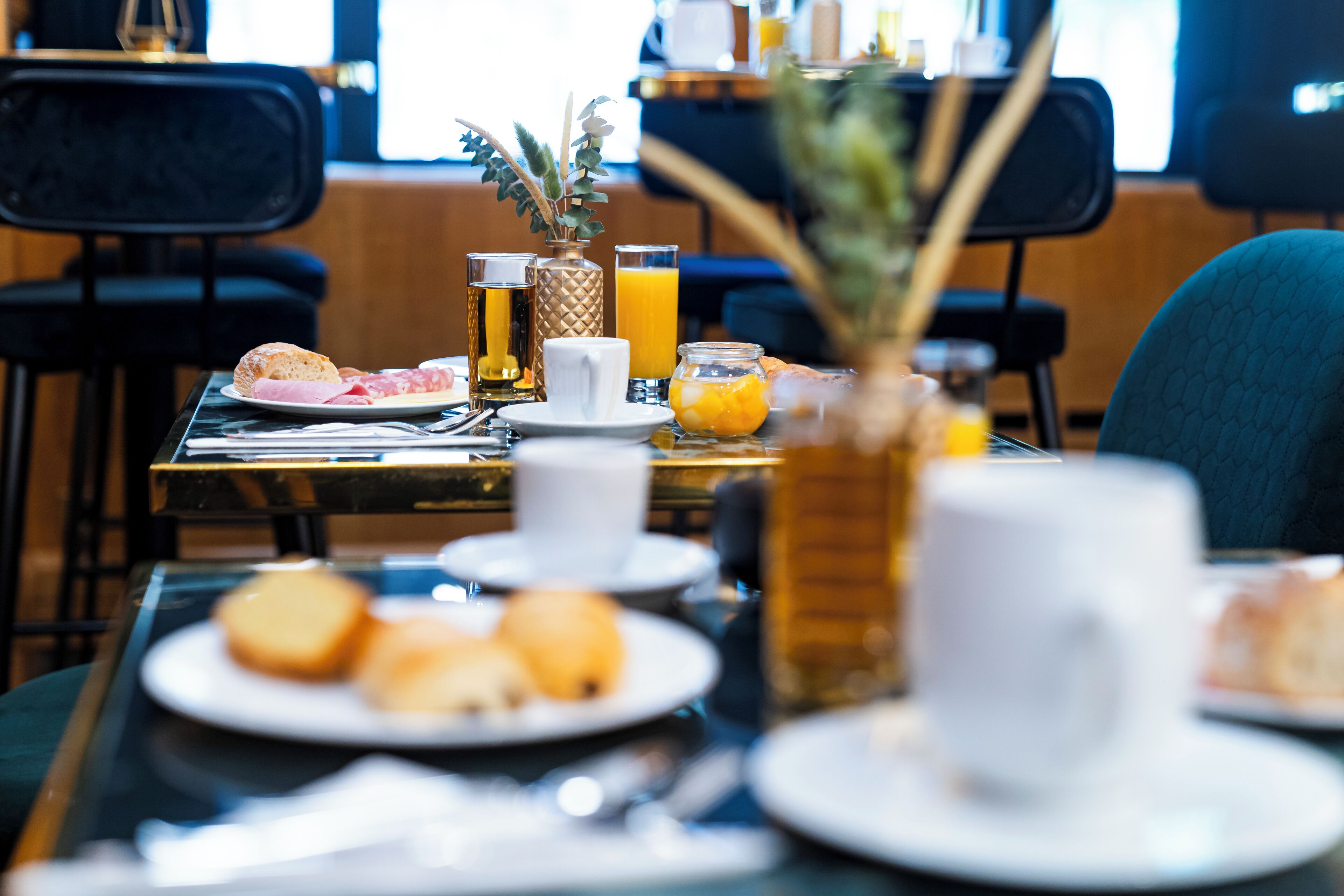 daily buffet breakfast (eur 16 per person)