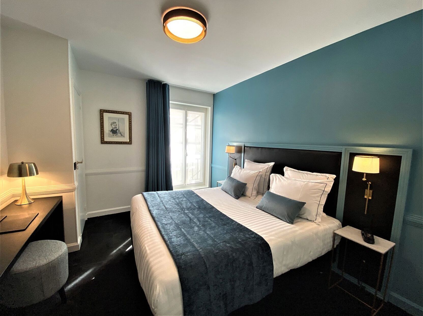 Premium bedding, Tempur-Pedic beds, in-room safe, individually decorated