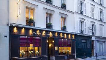 Fassade der Unterkunft