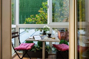 Dobbeltrom – superior, 1 dobbeltseng | Terrasse/patio