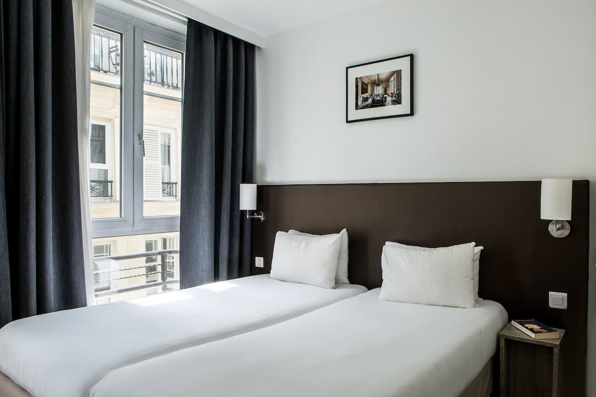 Twin Room | Select Comfort beds, desk, free WiFi