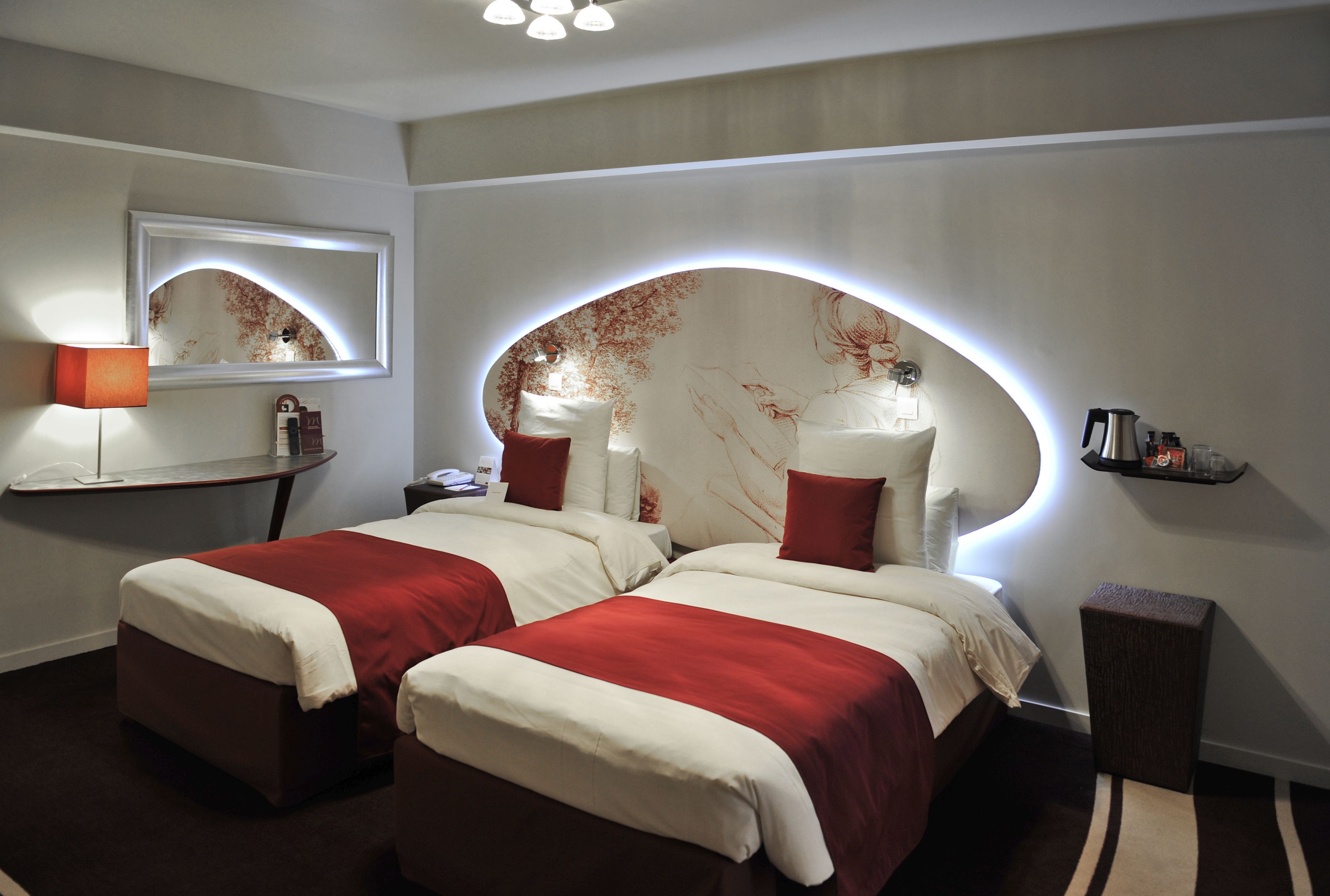 minibar, in-room safe, desk, blackout curtains