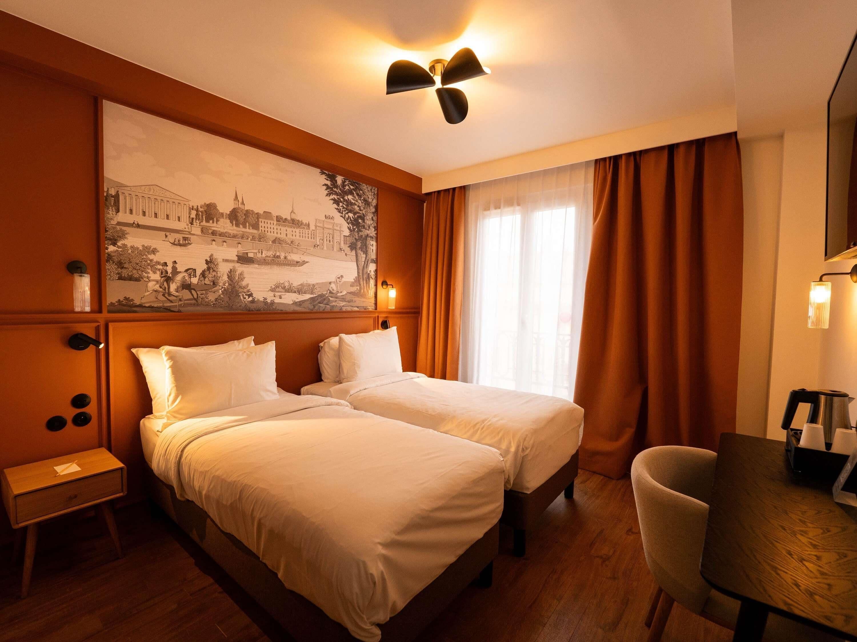 In-room safe, desk, blackout curtains, soundproofing