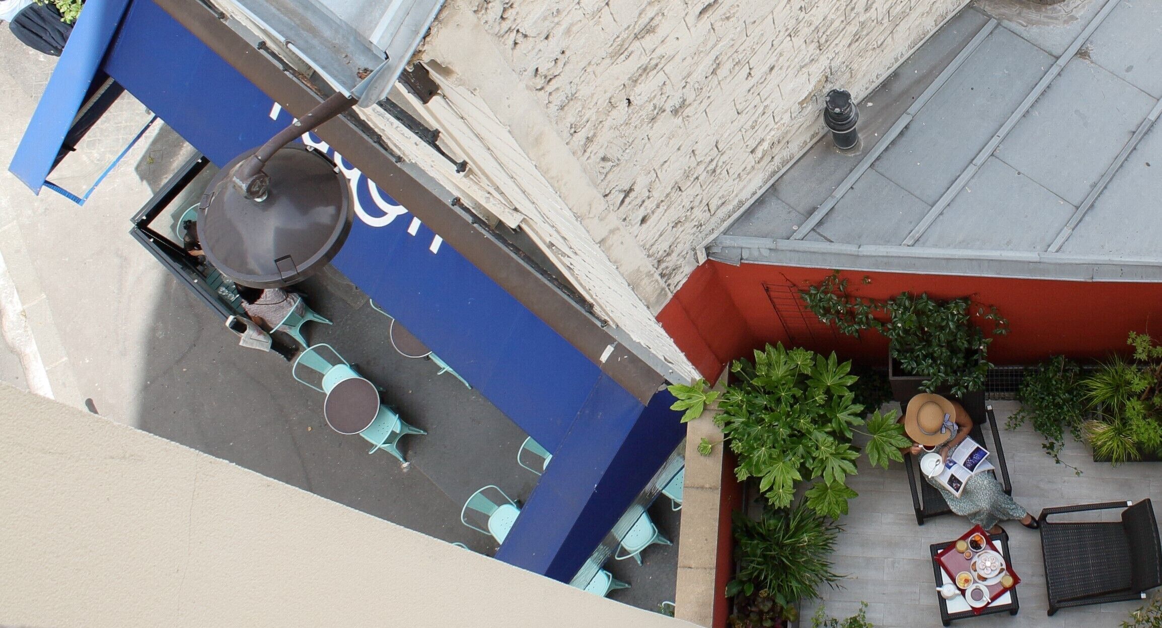 superior double room, terrace | view from room