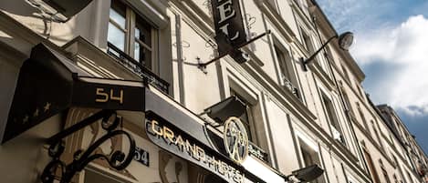 Façade de l’hébergement