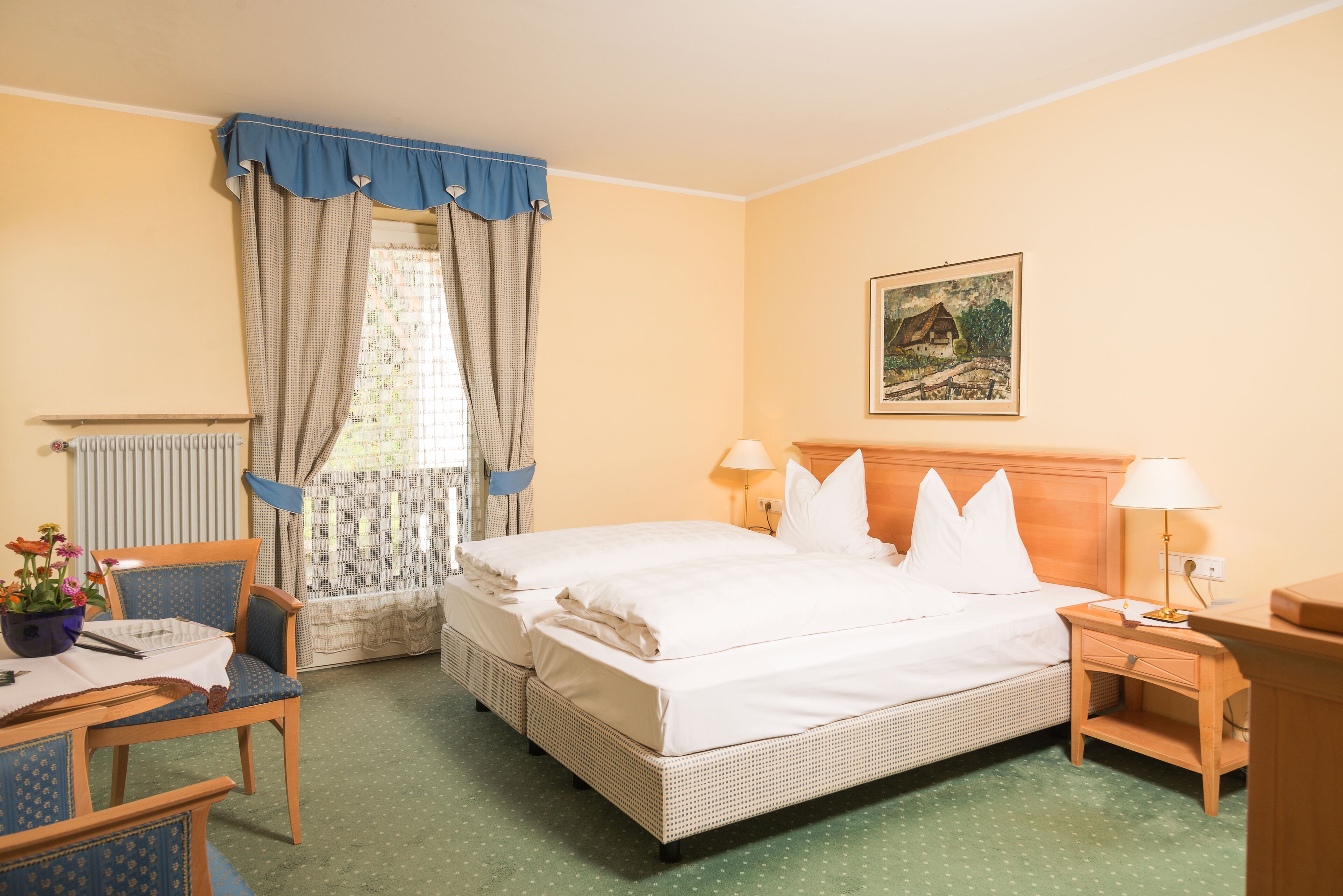 double room | premium bedding, down duvets, in-room safe, desk