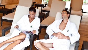 Sauna, hot tub, steam room, body treatments, hot stone massages