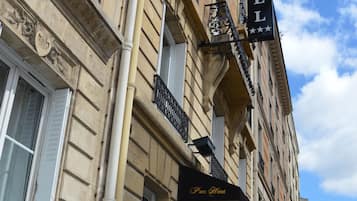 Facciata della struttura