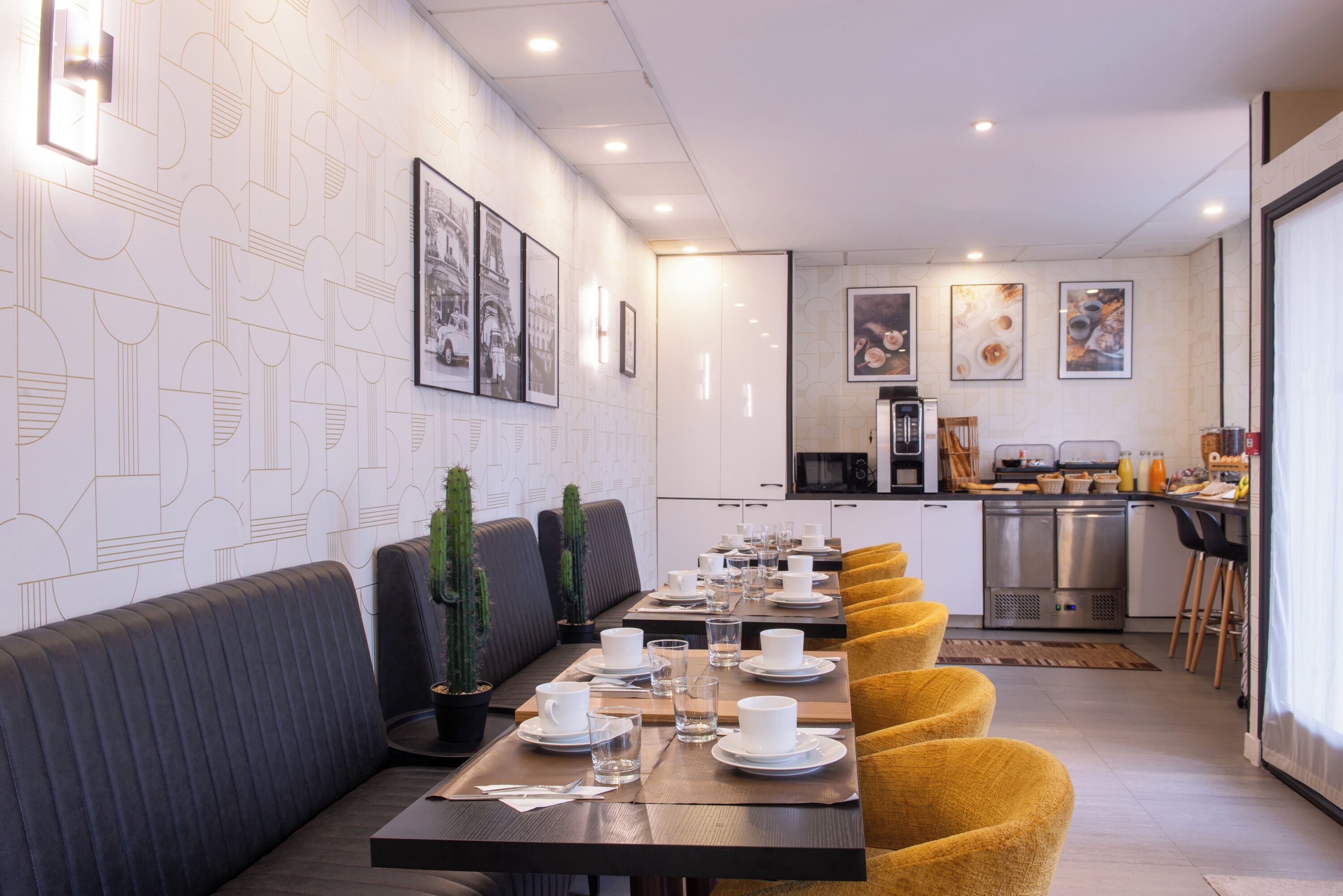 Daily buffet breakfast (EUR 12 per person)