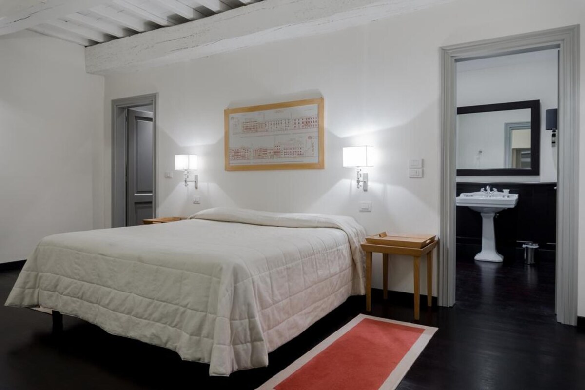1 chambre, draps italiens Frette, literie de qualité supérieure