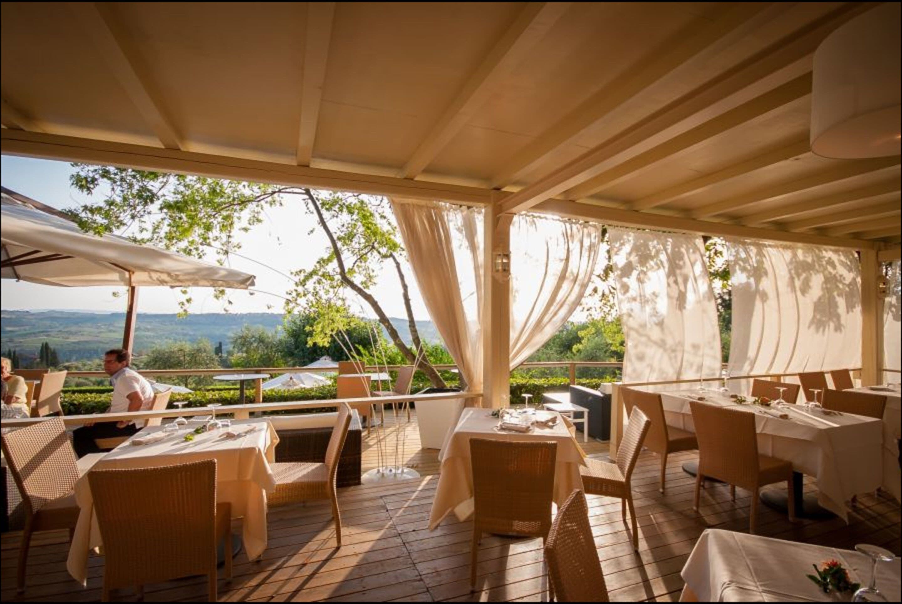 breakfast, lunch, dinner served; italian cuisine, pool views