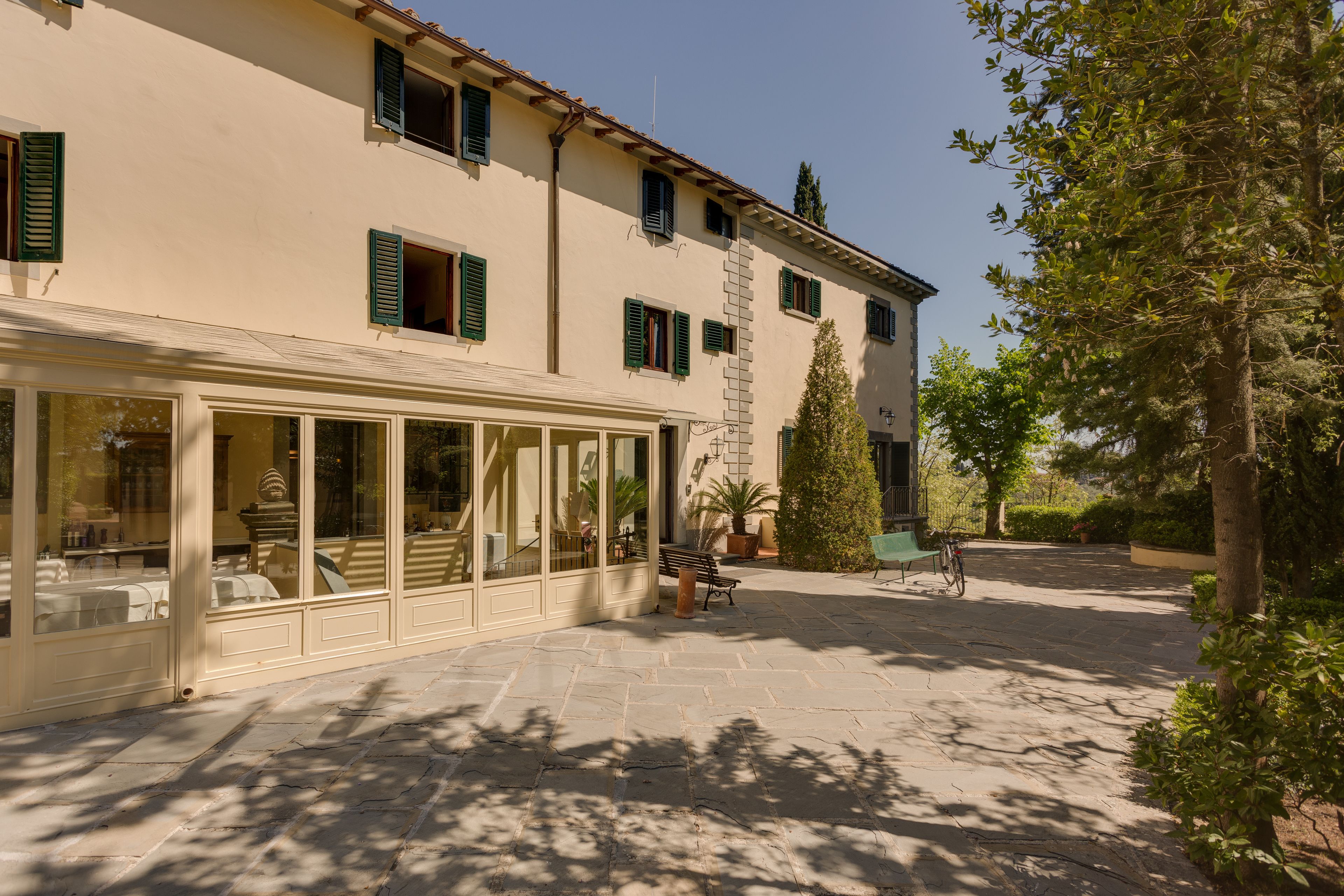 Facciata della struttura