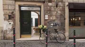 Entrada de la propiedad