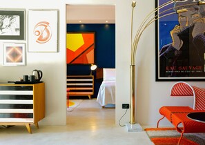 Kamer, niet-roken (Garden) | 1 slaapkamer, een minibar, een kluis op de kamer