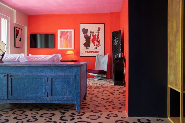 Kamer, niet-roken (Garden) | 1 slaapkamer, een minibar, een kluis op de kamer