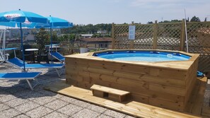 Terrace/patio - Hotel Albergo Al Cacciatore (Desenzano del Garda)