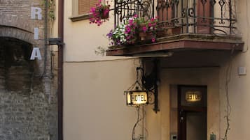 Facciata della struttura