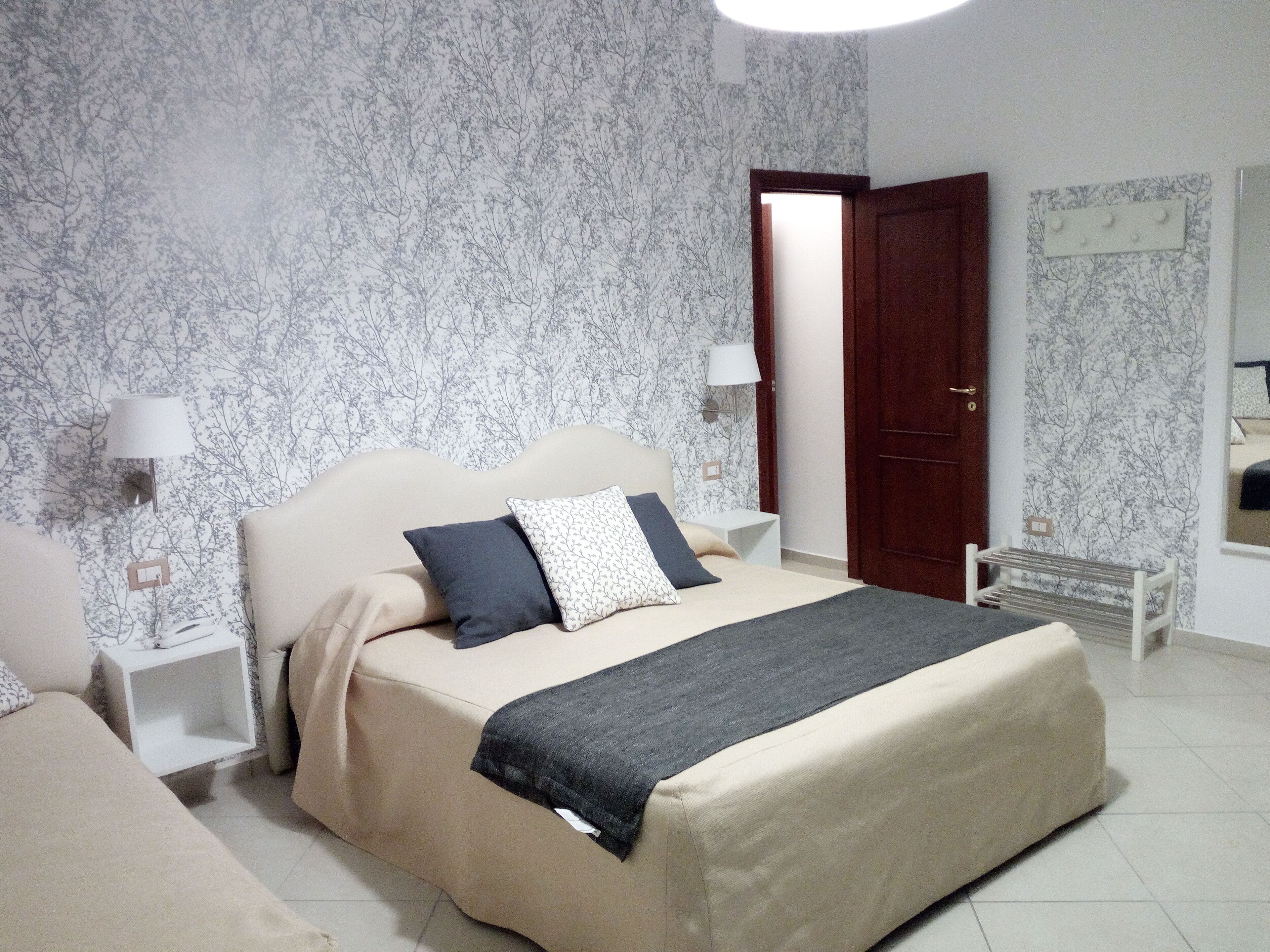 Vierbettzimmer, Gartenblick