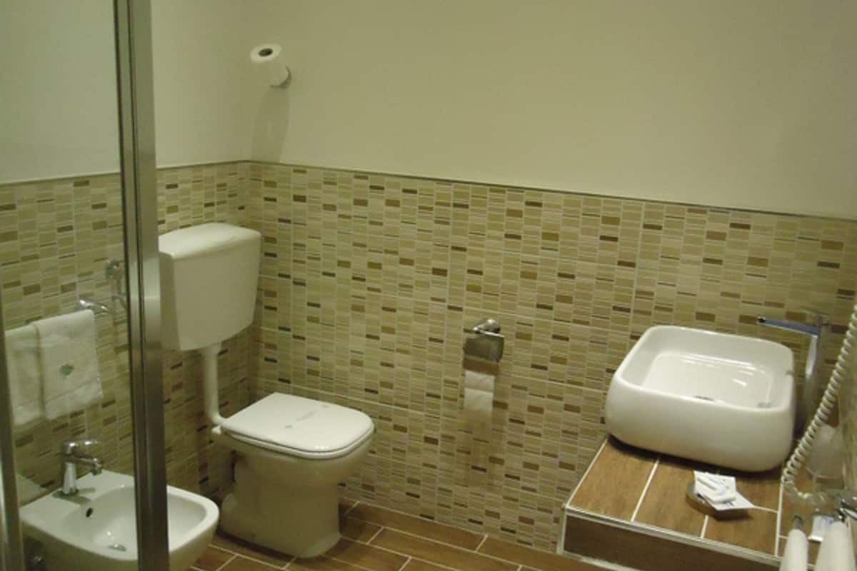 shower, rainfall showerhead, hair dryer, bidet