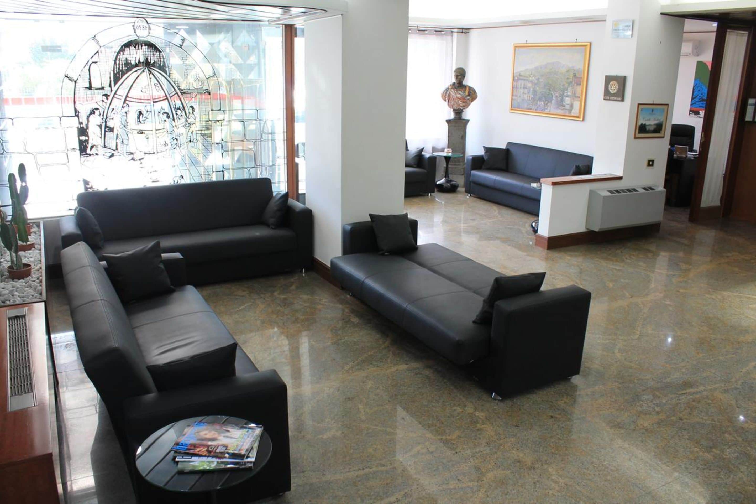 Sitzecke in der Lobby