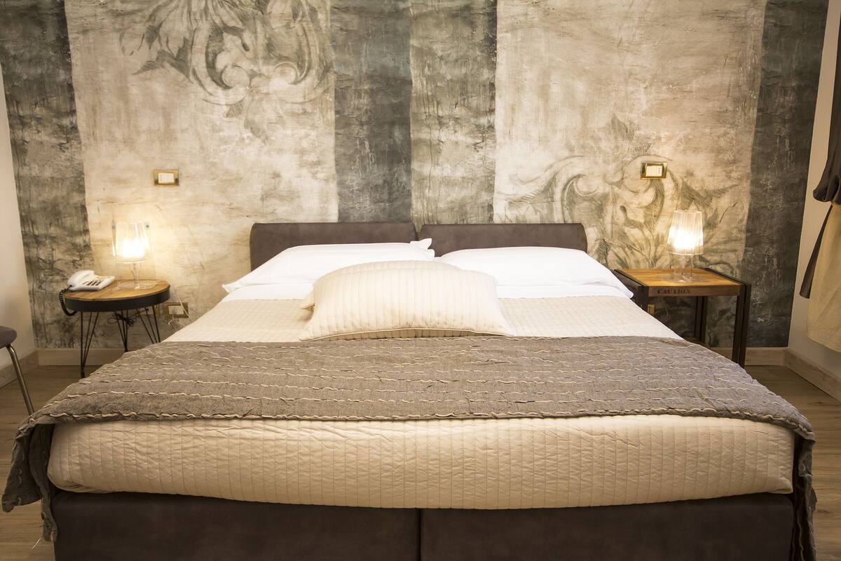 superior double room | frette italian sheets, premium bedding, minibar, in-room safe