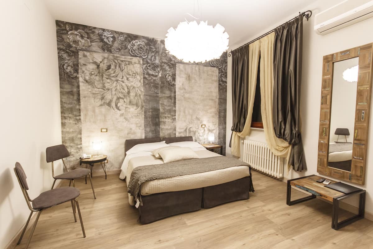 superior double room | frette italian sheets, premium bedding, minibar, in-room safe