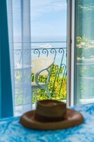 Superior Double or Twin Room, Balcony, Sea View | Premium bedding, down comforters, minibar, in-room safe