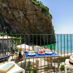 Tripla Classic, vista mare | Balcone