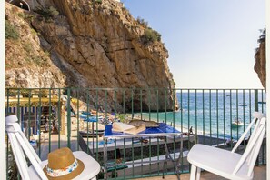 Uitzicht op strand/zee