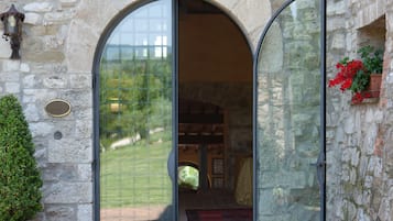 Entrada de la propiedad