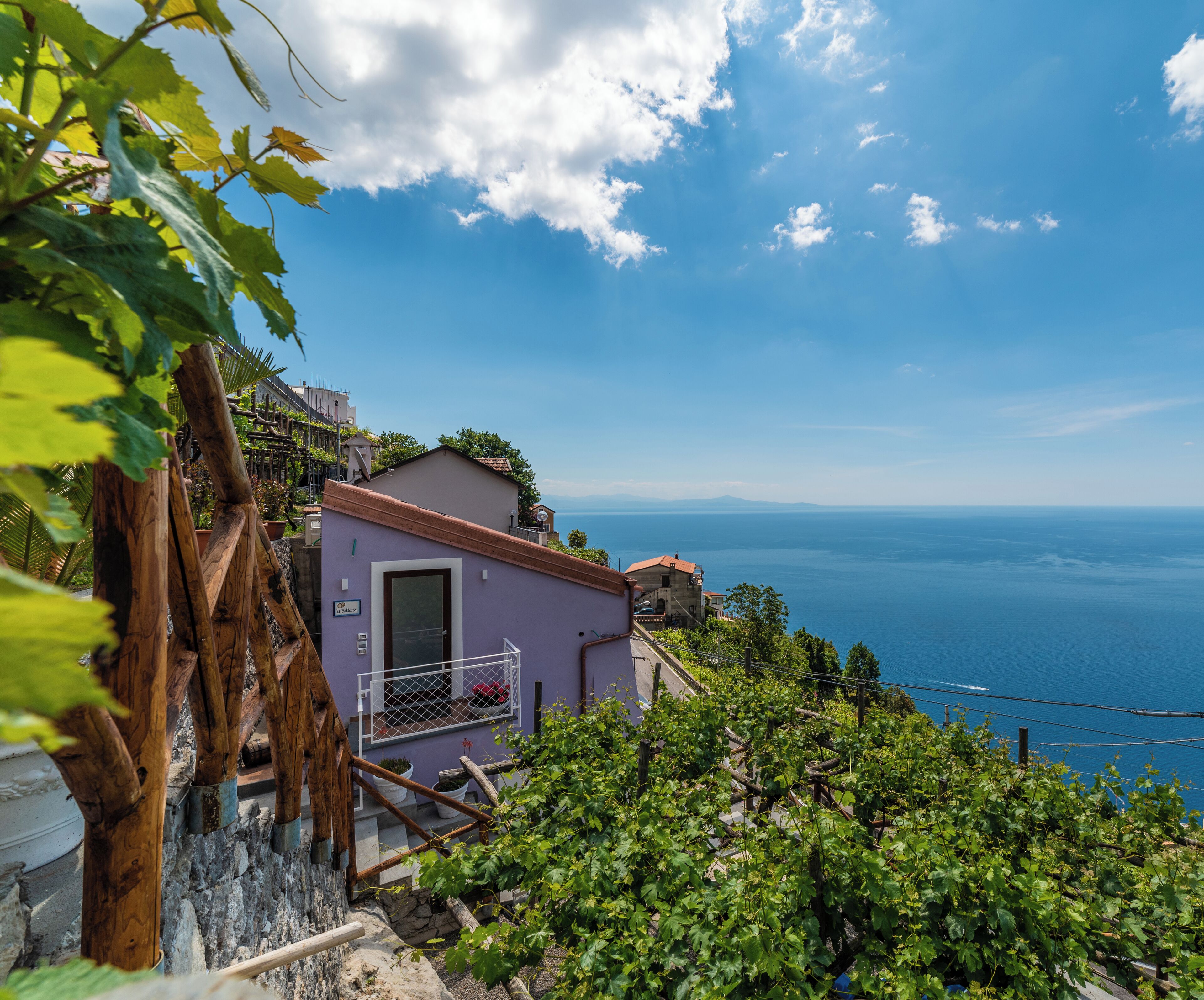 Overnatningsstedets facade