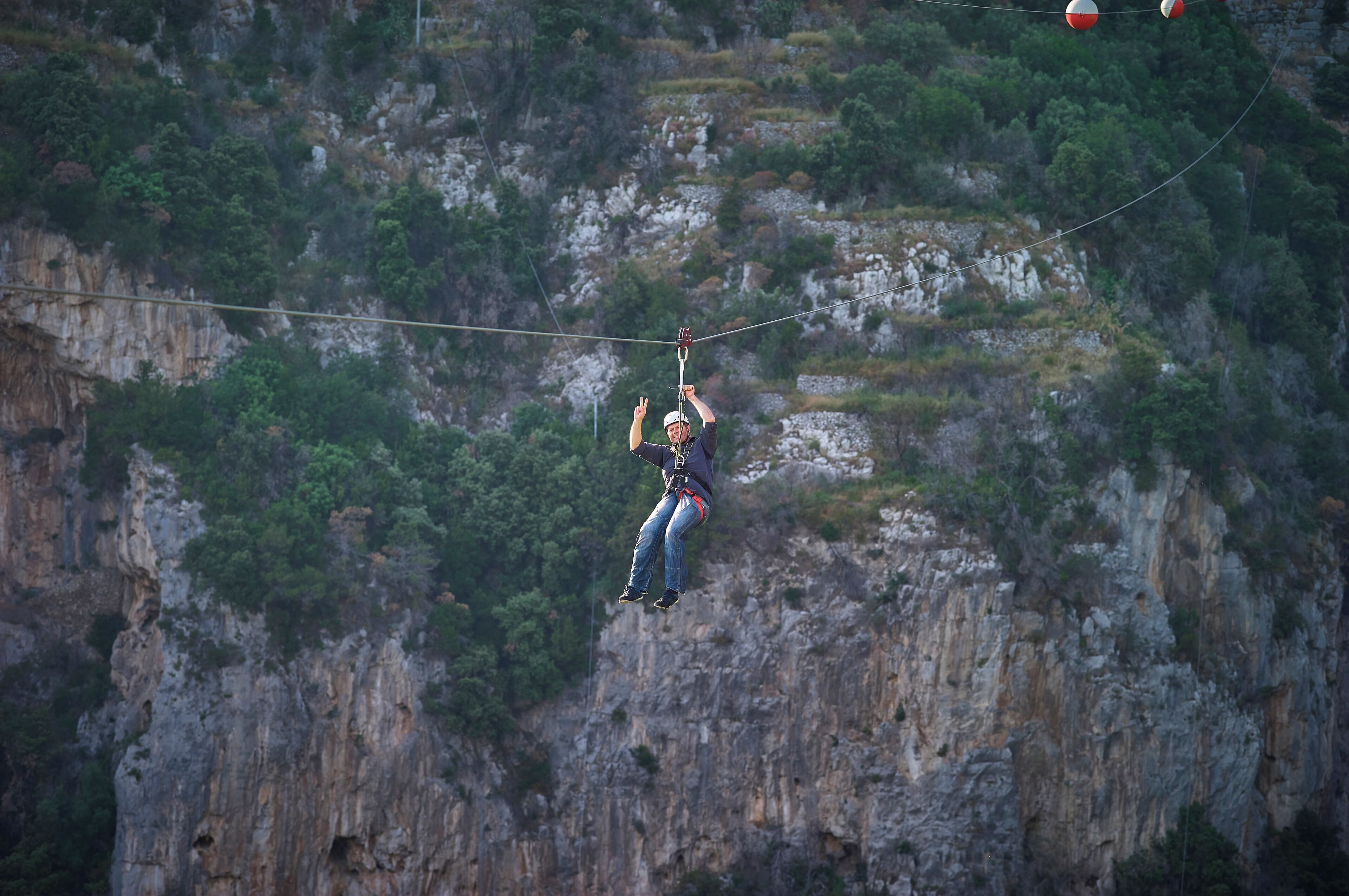 zip-lining