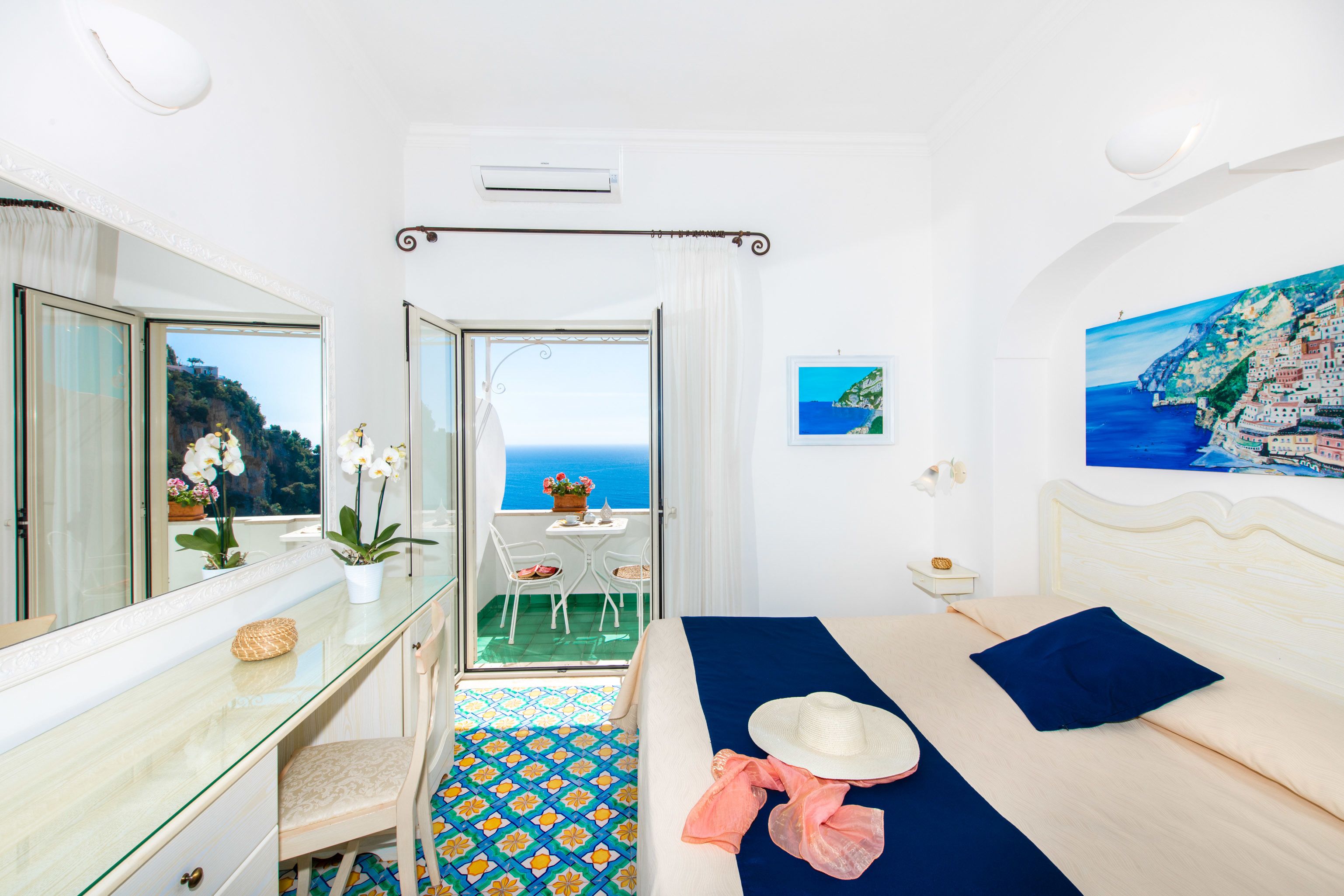 superior room, patio, sea view | view from room