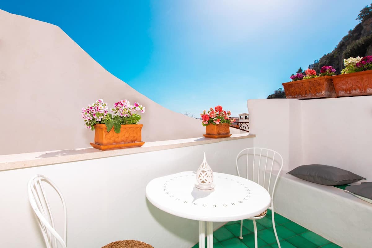 Standard Double Room, Partial Sea View | View from room