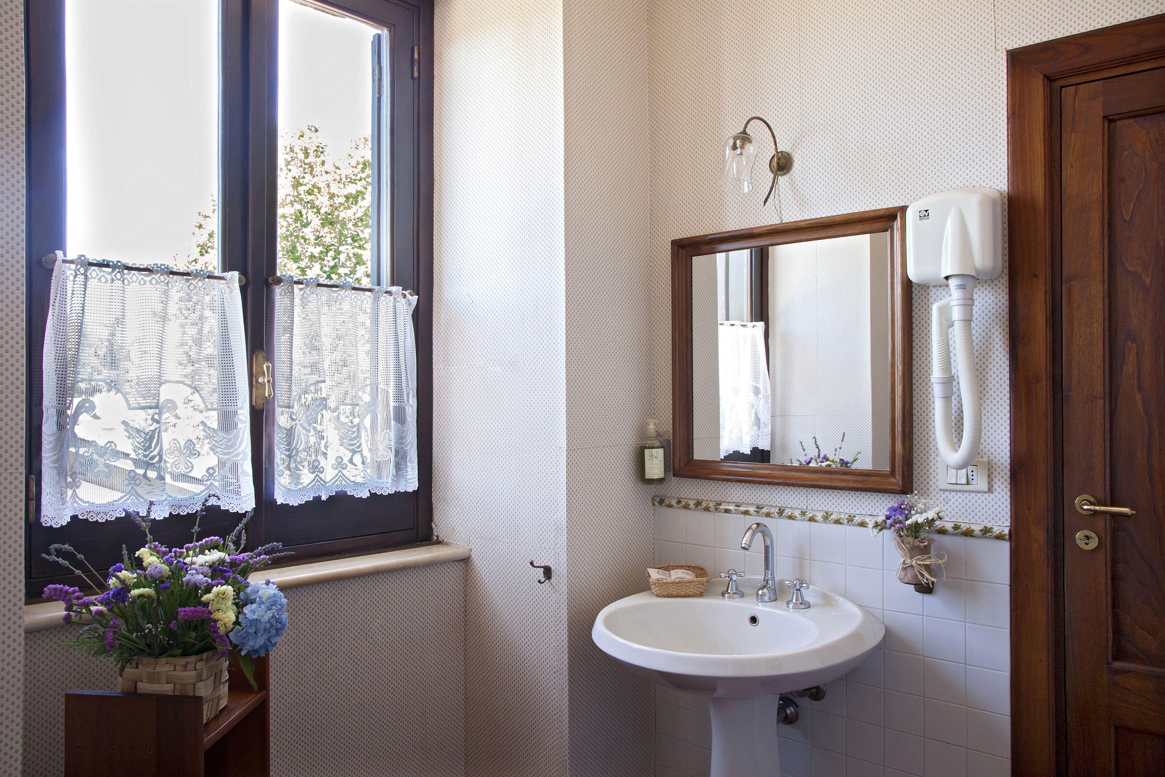 shower, free toiletries, hair dryer, bidet