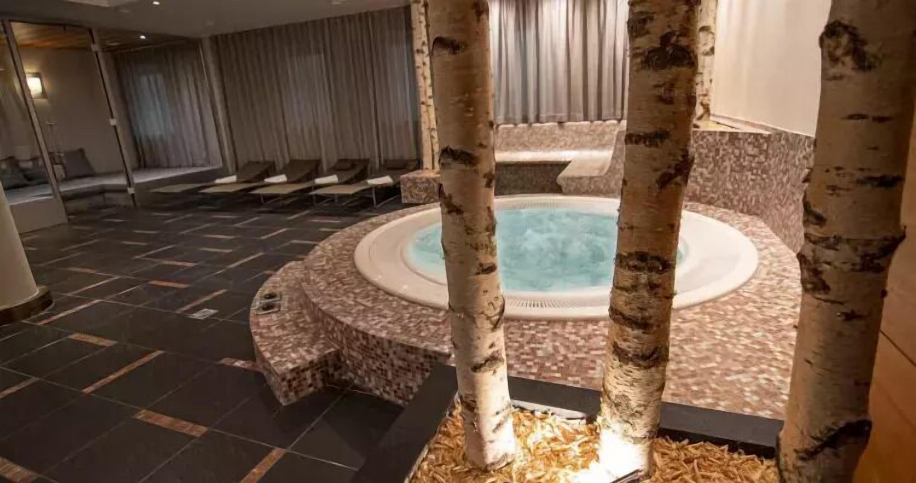 Badstue, boblebad og dampbad